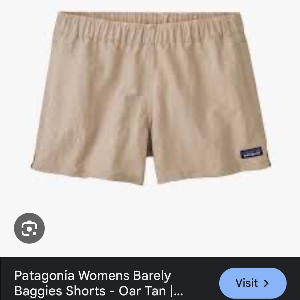 Patagonia Women's Barely Baggies Shorts - Tan